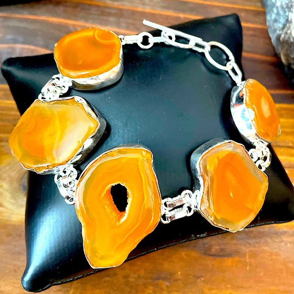 Vince Camuto Beautiful Fall Oranges Asymmetrical Tunic Striped Lined Dress XS/TP - Picture 7 of 16